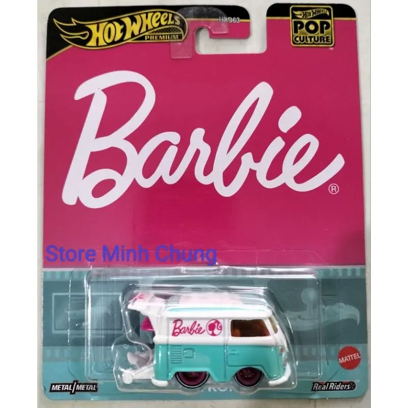 Store Minh Chung xe mô hình đồ chơi Hot wheels premium Pop culture Barbie Kool Kombi Toy Nhựa