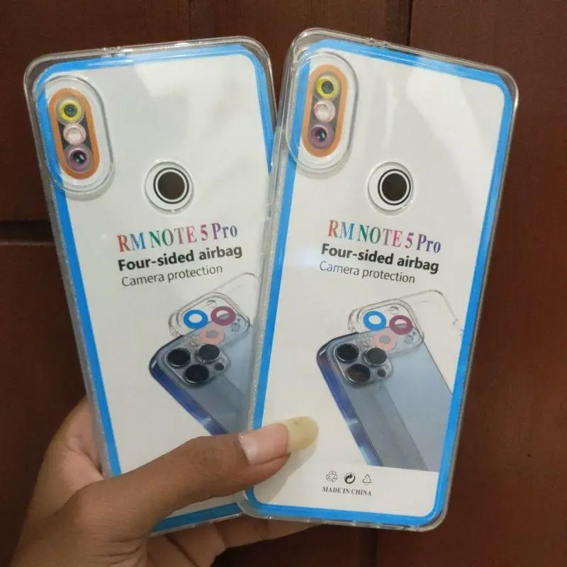 Softcase Cocok Untuk HP REDMI NOTE 5 / NOTE 5 PRO Case Casing Cover Handphone Silikon Clear Bening Transparan  Bahan Lentur 0