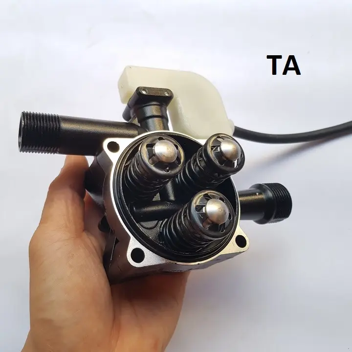 Đầu Bơm Máy Rửa Xe Gia Đình, Bộ Đầu Bơm Áp Lực Máy Rửa Xe Mini 1