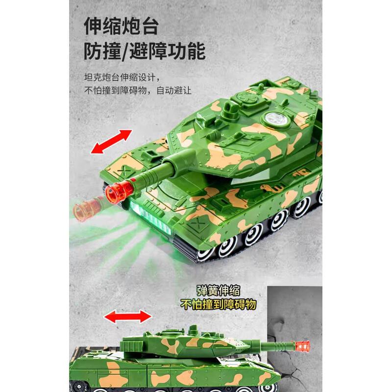 Product Introduction of Boy simulation tank, transformable airplane robot, large electric vehicle model, children's toy 8