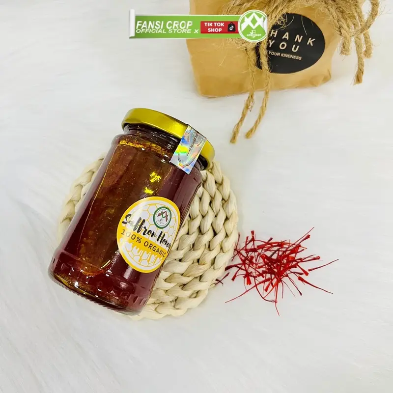 Saffron ngâm mật ong Fansi nguyên chất chính hãng thượng hạng, lọ 100ml 8