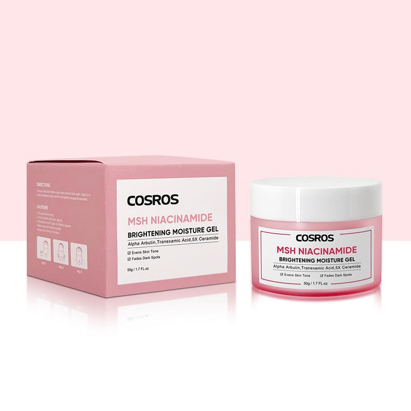 Product Introduction of MSH Niacinamide Glowing Moisturizer Brightening Moisture Gel, Alpha Arbutin Tranexamic Acid 5X Ceramide 0