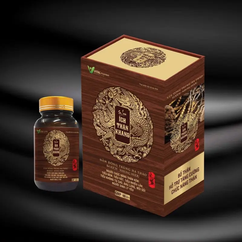 Ich thận khang ( nấm đông trùng + ba kích) vital