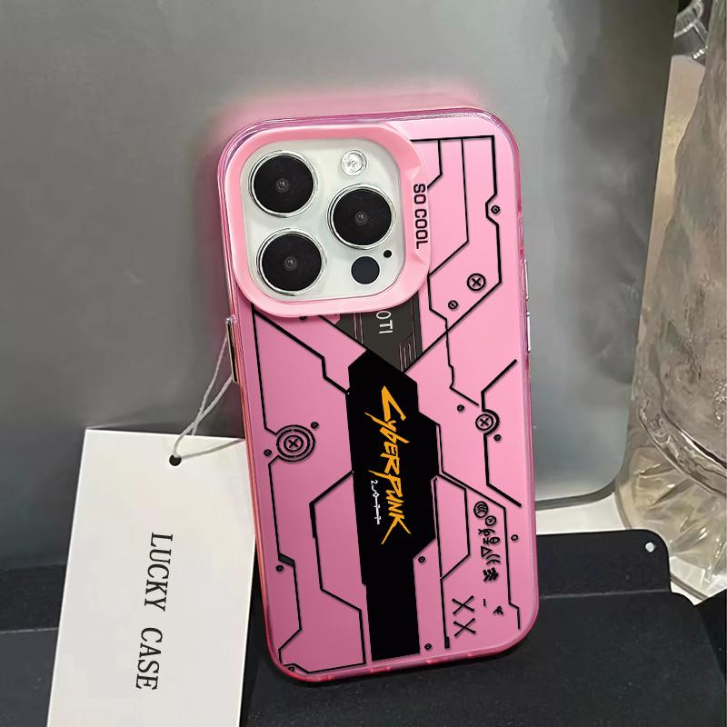 Product Introduction of Ốp Điện Thoại Họa Tiết Cyberpunk RX, Thiết Kế Sáng Tạo, Tương Thích Với iPhone 15 Pro Max, 14, 13, 12, IP Cao Cấp 16, 11, Promax, 7 / 8 Plus, X, XR, XSMAX, SE2020, IMD Vỏ Cứng, Chất Liệu Silicon, Bảo Vệ Chống Sốc 2