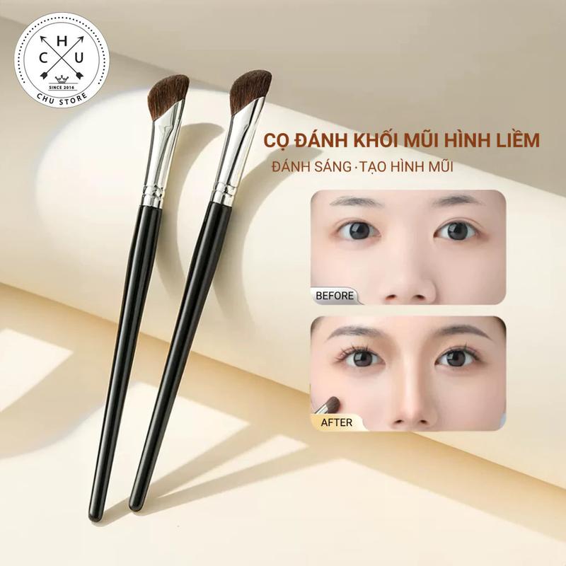 CST1 Cọ Tạo Khối Mũi Cọ Đánh Khối Mũi Vạt Xéo Góc Cạnh Ba Chiều Tự Nhiên Chuyên Nghiệp Giúp Mũi Cao Thon Gọn Cm15