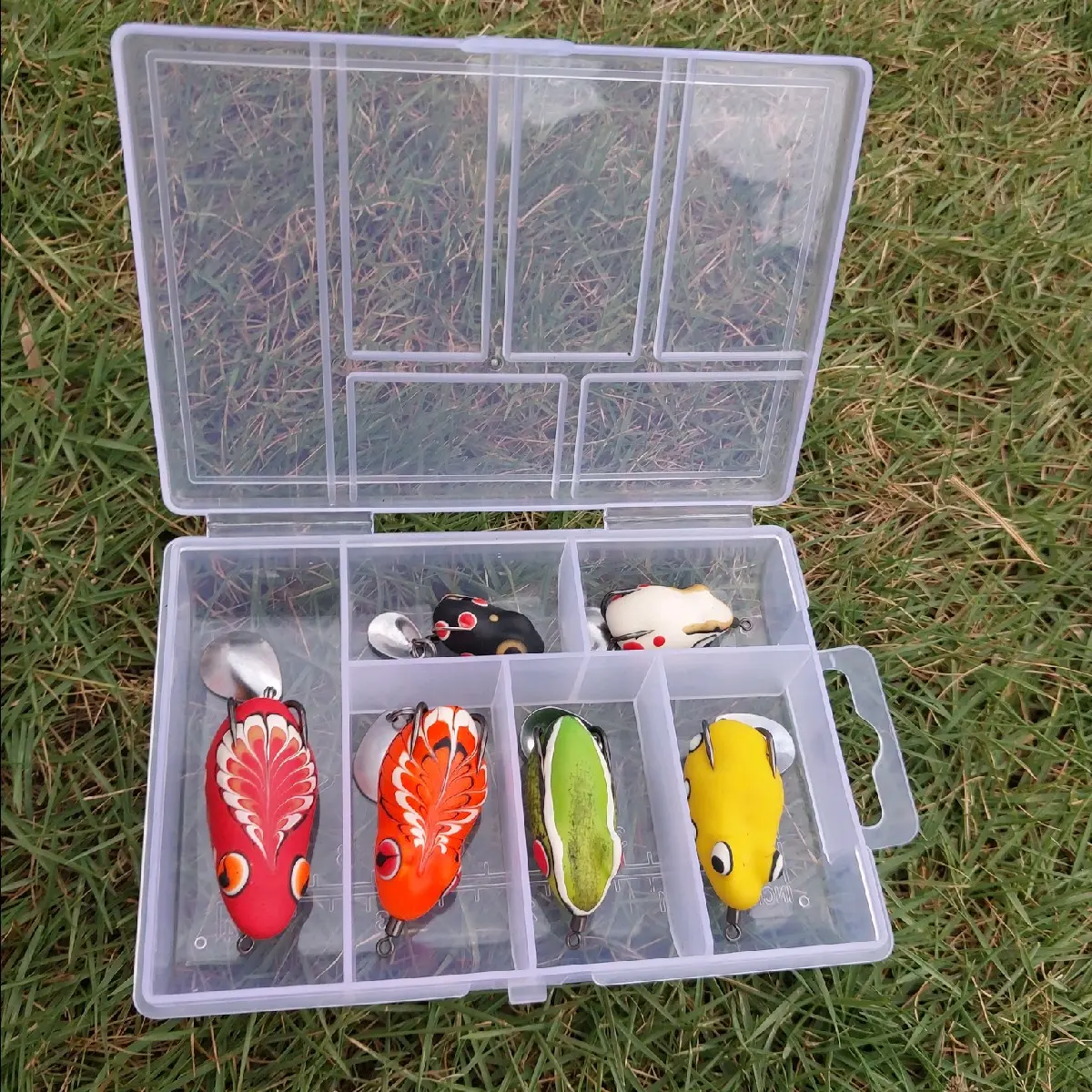 satu paket soft frog 2 cm - 4 cm