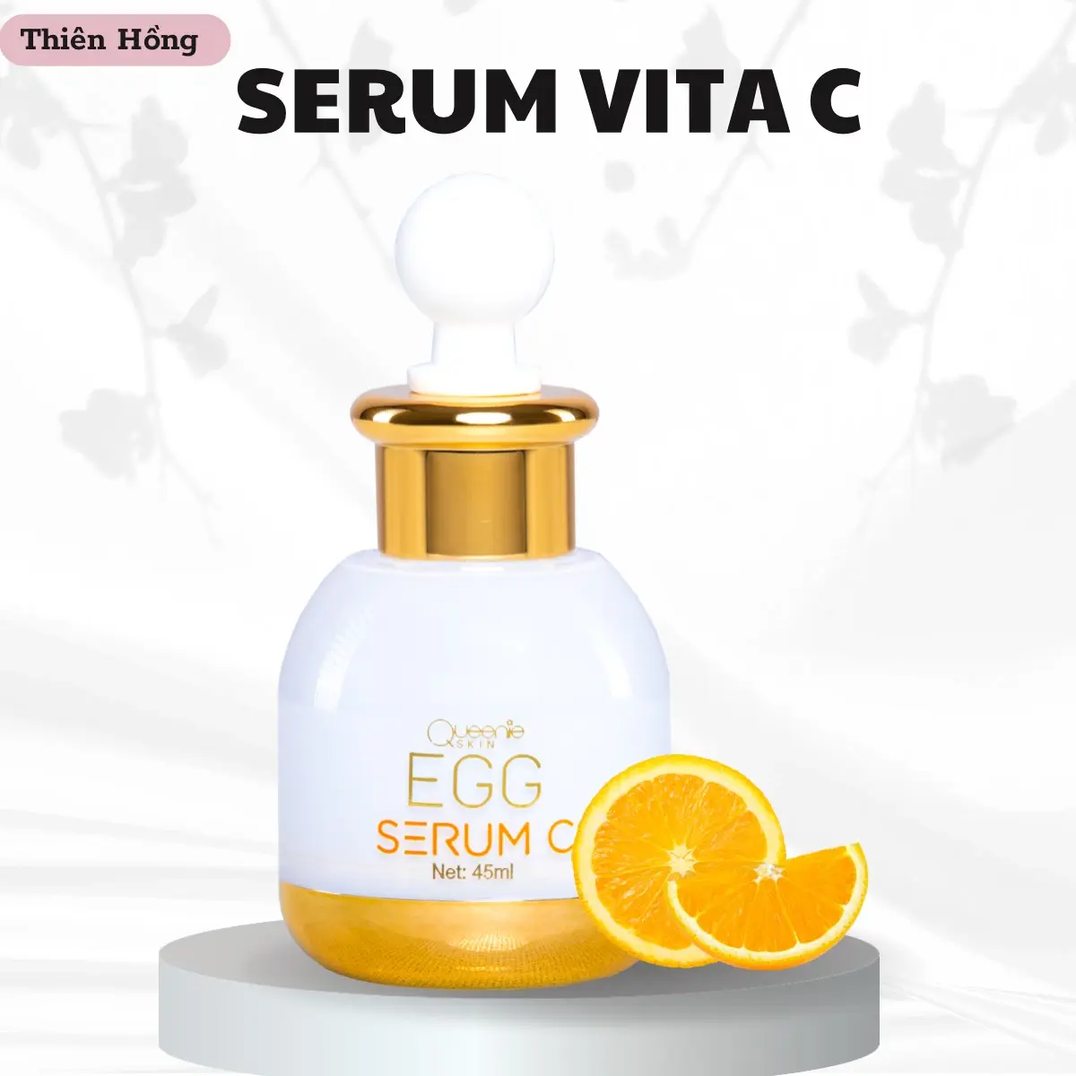 Serum Vita C Queenie Skin- Cấp Ẩm - Sáng Da- Phù Hợp Với Da Khô Skincare Nữ Làm Đẹp Da Women