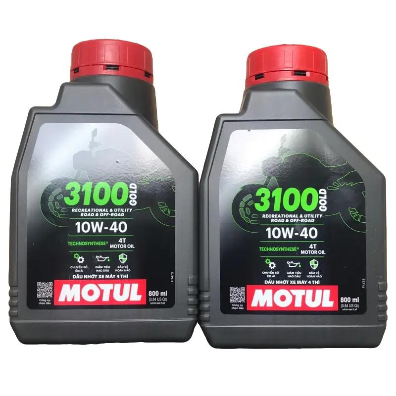 Combo 2 chai dầu nhớt MOTUL 3100 gold 10w 40 800 ml giá Sỉ