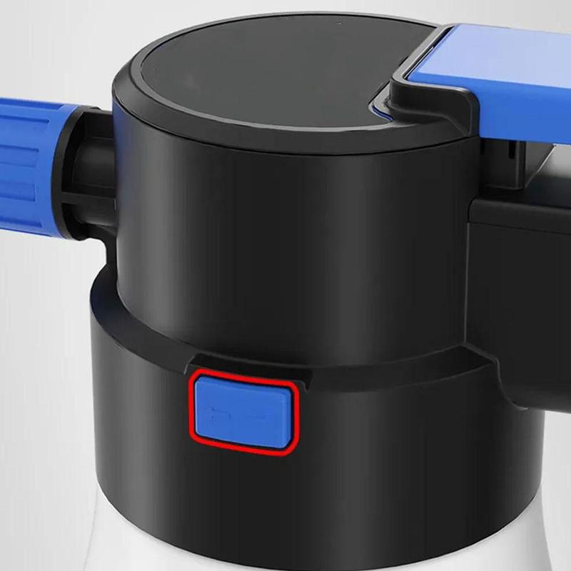 Product Introduction of Electric Car Wash Foam Watering Can High Pressure Pa Pneumatic Universal Type Pot Spray 38