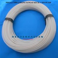 Gambar Selang Piping Diameter Total 3 mm Diameter Lubang Sangat Kecil 1 mm Putih Harga Per Rol isi 36 Meter - putih dari Heaven Kaufen Kota Malang 1 Tokopedia