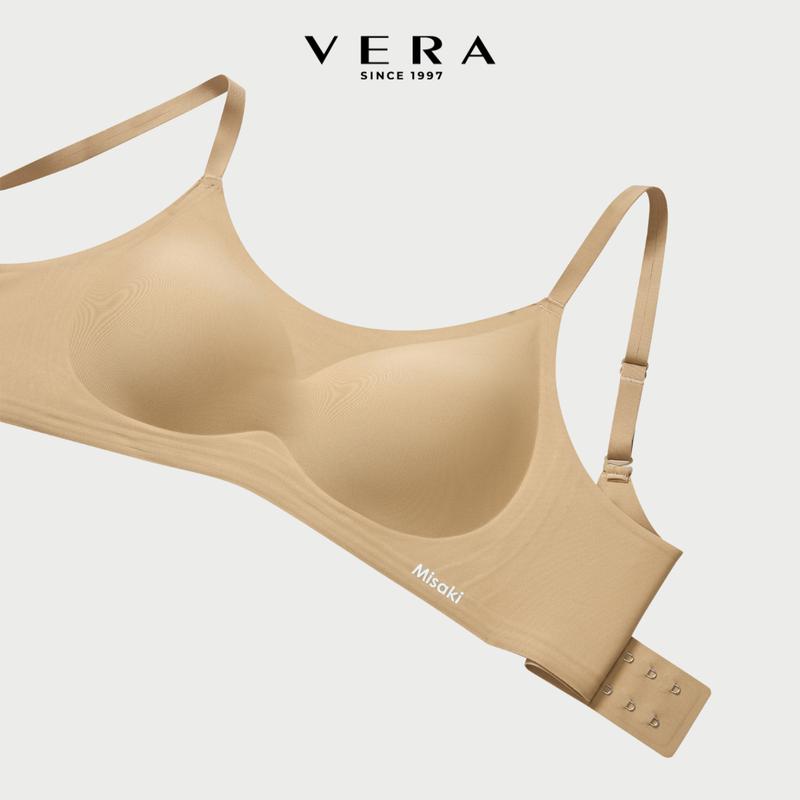 Product Introduction of [VERA x KOL] Áo ngực wireless nữ Misaki nylon trơn không gọng thoáng khí - M1063 5