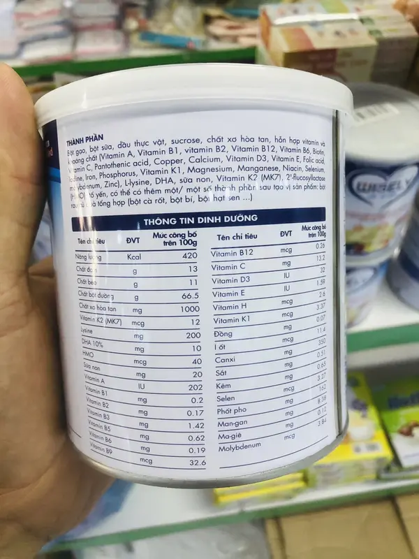 Bột Ăn Dặm Wisely Cho bé Từ 4 tháng trở lên 5