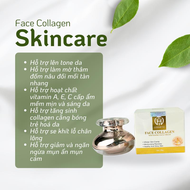 Kem Face Collagen Tái Tạo Da Chống Lão Hóa Làm Săn Chắc Da 20g - HUYNH THANH COSMETIC 1