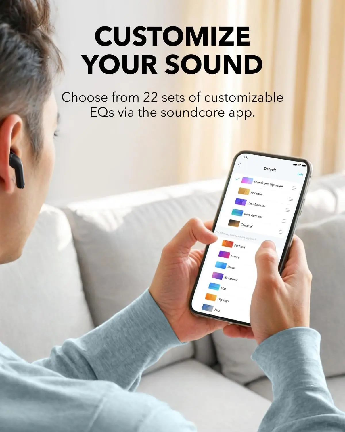 【MẪU MỚI】K20i Bluetooth không dây, Thời gian phát 36 giờ, Âm thanh rõ ràng, Vừa vặn thoải mái, Cuộc gọi rõ ràng với 2 mic ENC, EQ tùy chỉnh, IPX5, Bluetooth 5.3 Nhét Tai Tai Nghe | BigBuy360 - bigbuy360.vn
