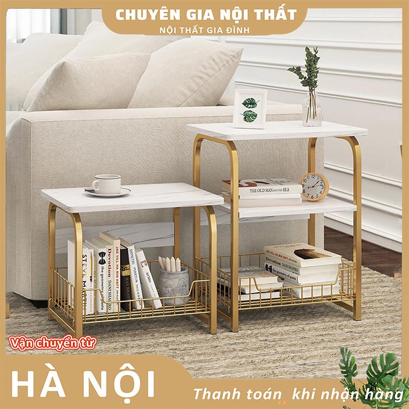 Kệ Bàn Nhỏ Để Cạnh Sofa Phòng Khách Để Đầu Giường Phòng Ngủ Thiết Kế Đa Tầng Tiện Lợi Phù Hợp Nhiều Không Gian