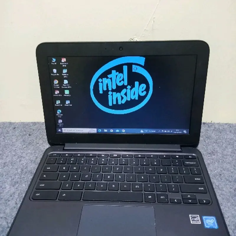 Laptop Chromebook murah Ram 4gb ssd 128gb windows 10 pro 64bit 2