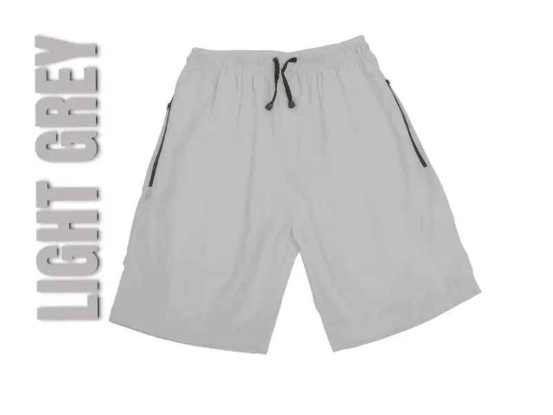 Celana Pendek Olahraga Polos Board short pants Onskan - Light Grey 1