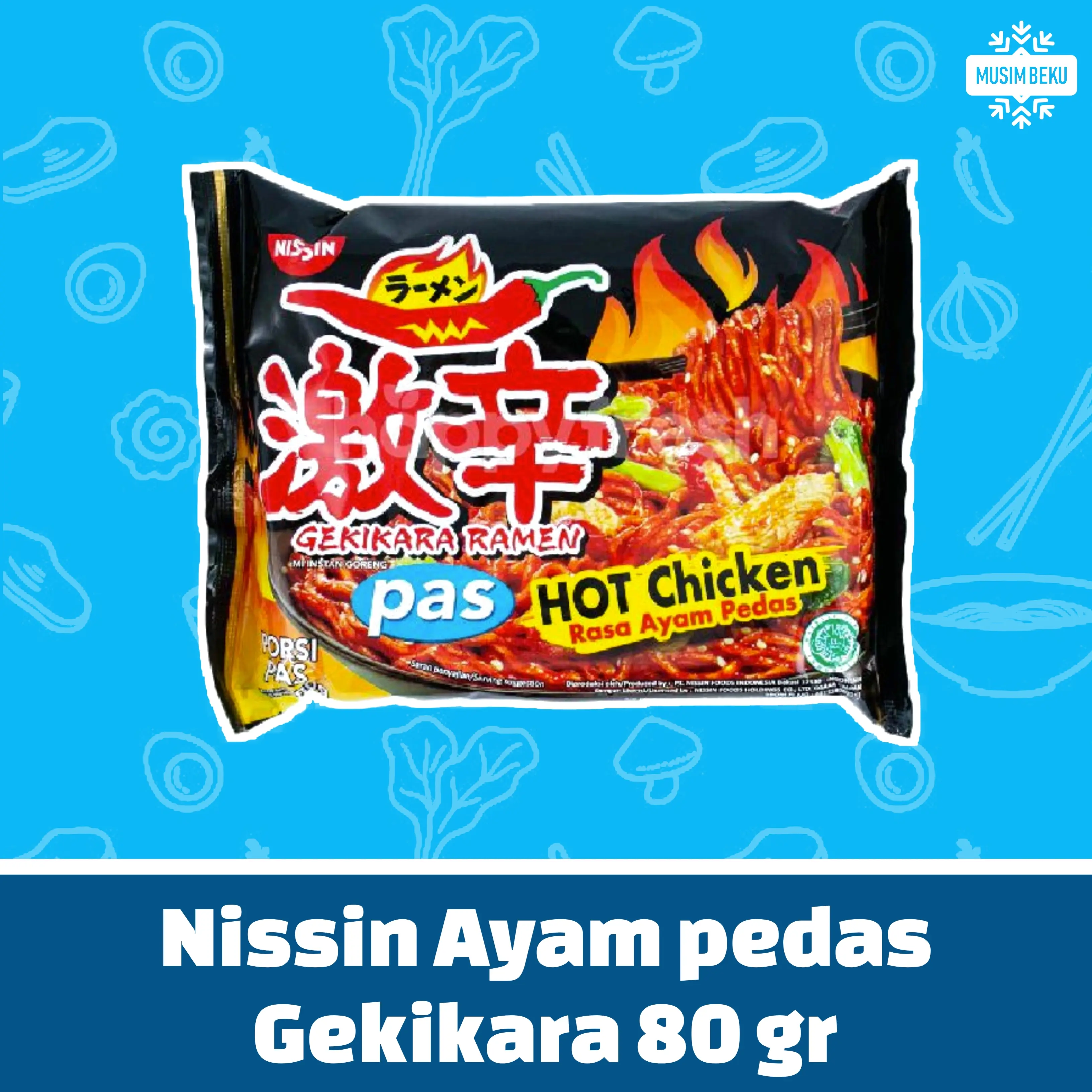 Mie Instan Nissin Korea All Varian Ayam Food Kaldu Kari Noodles Spicy