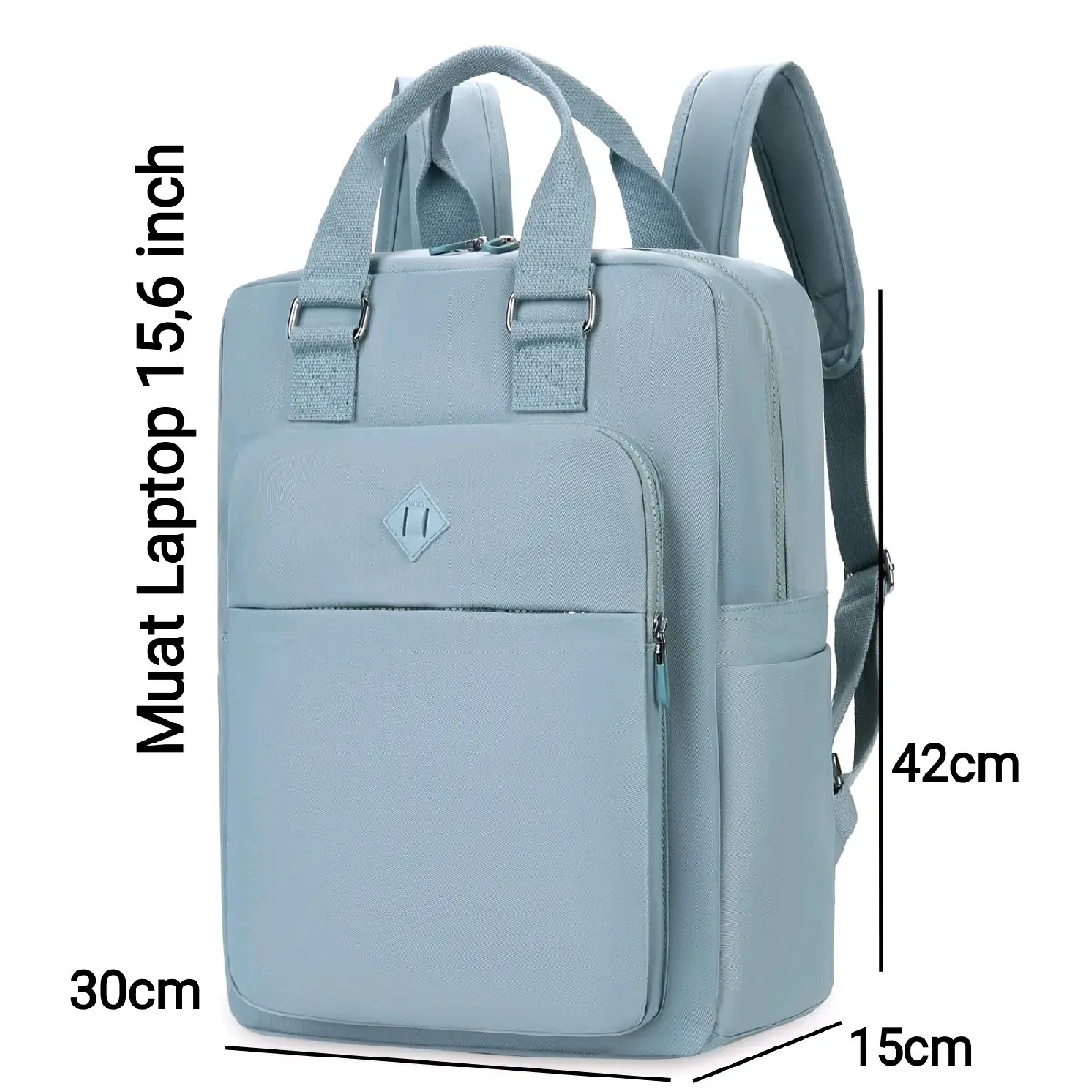 UNICA  8121 - Ransel wanita (Muat Laptop 16") - Tas wanita