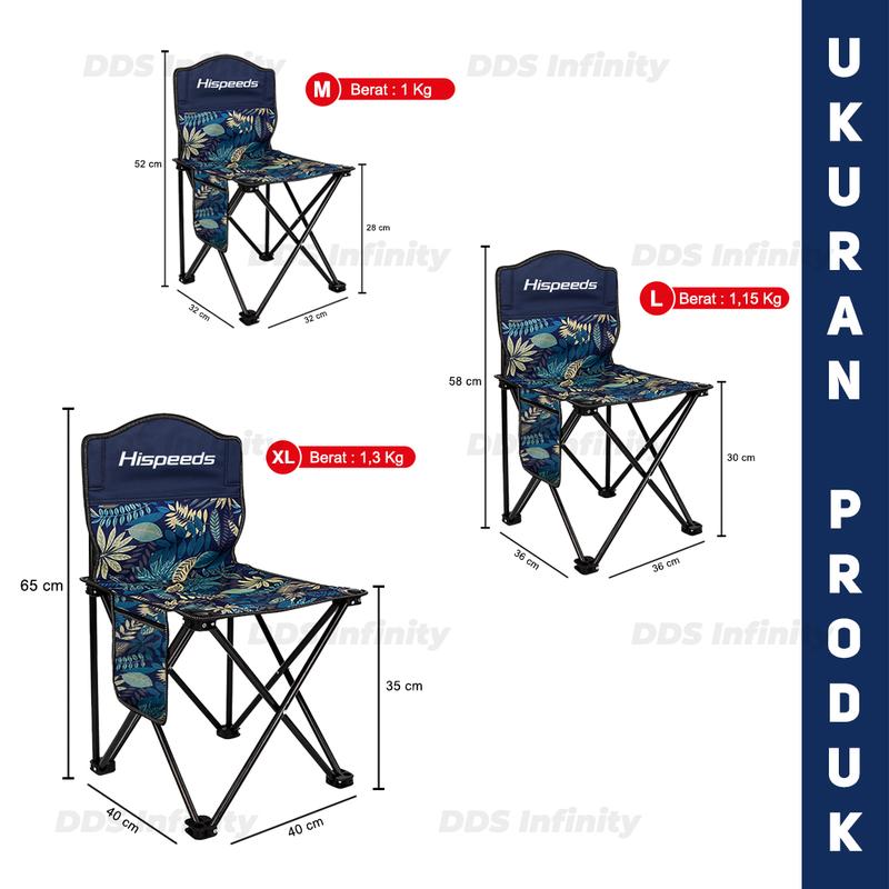 【COD】[DDSINFINITY] Kursi Lipat Kursi Pancing Kursi Lipat Outdoor Kursi Camping Lipat Outdoor Portable 2