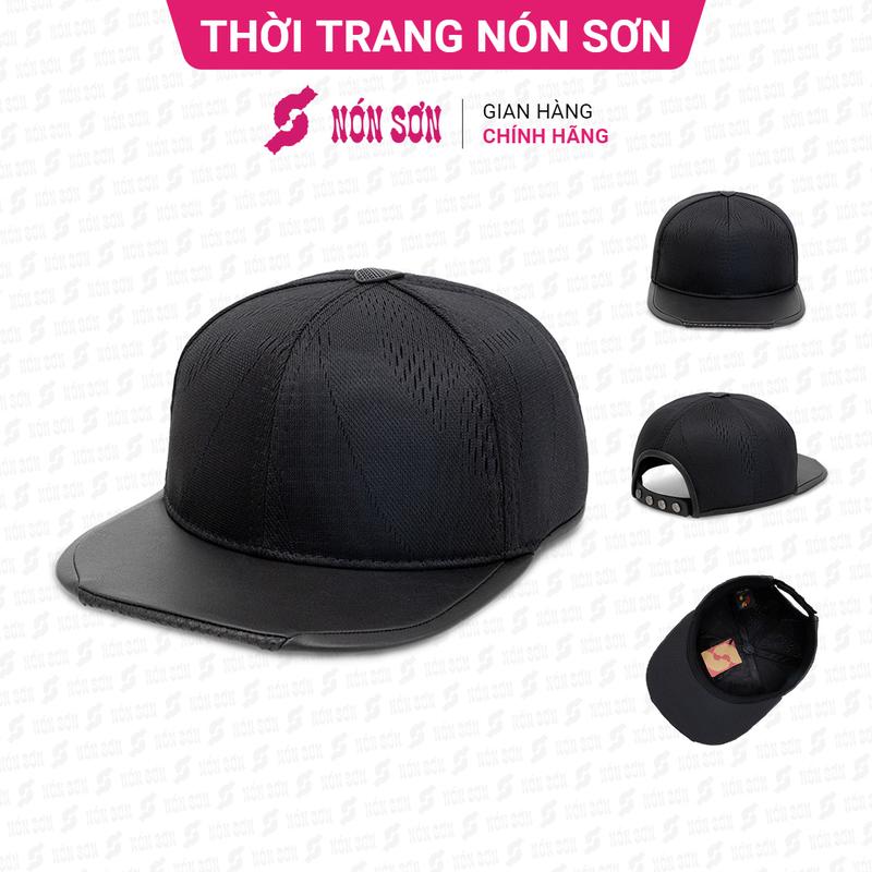 Mũ snapback hiphop nam nữ NÓN SƠN chính hãng MC229K-ĐN1