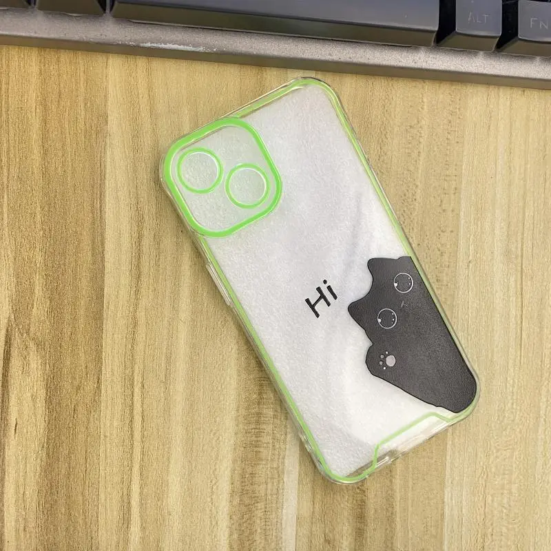 Glow in The Dark Phone Case, Anti-drop Phone Protective Cover, Phone Accessories Compatible with iPhone 16 15 14 13 12 11 8 7 X XS XR Plus Pro Pro Max SE MINI Series 6