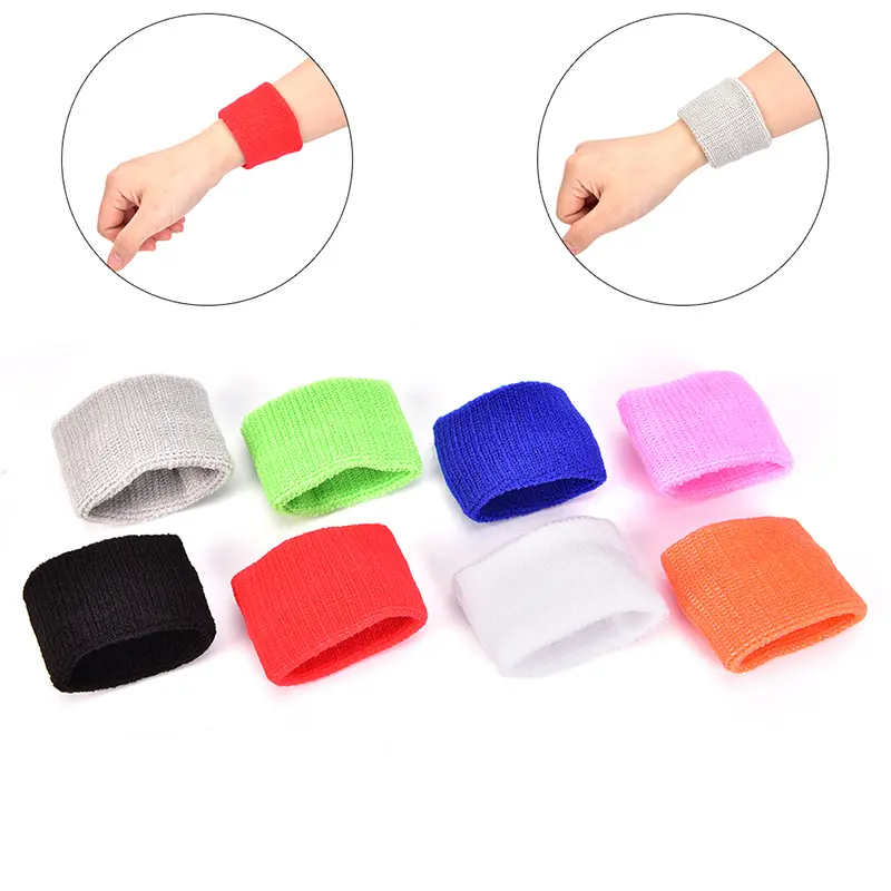 สายรัดข้อมือทาวเวอร์ 1PC รองรับข้อมือ อุปกรณ์ป้องกันกีฬา แถบกันเหงื่อ ยิม ยามข้อมือ
