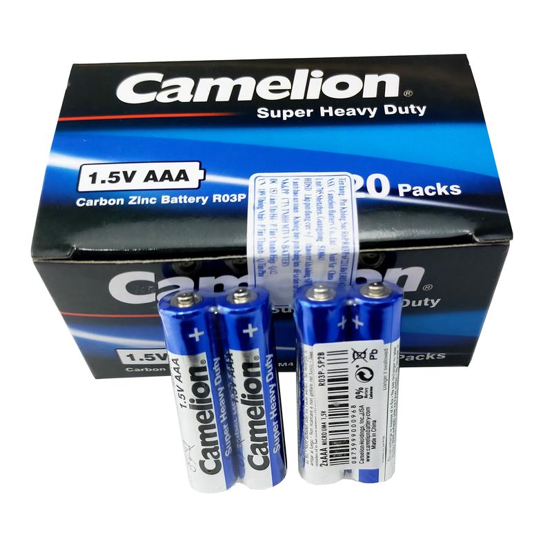 (Hàng Công ty) Pin đũa Camelion AAA (3A) 1.5V - Camelion AAA Super Heavy Duty