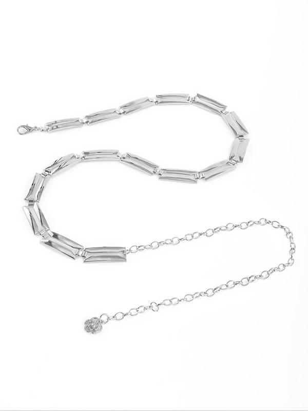Women's Fashionable Minimalist Chain Belt, Casual Waistband for Jeans, Fashion Belt for Party, Daily Clothing Decor, Trendy All-match & Exquisite Belt for Birthday Gift 3