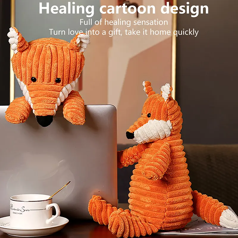 Zhao Lusi Sangzhi-Búp Bê Nhồi Bông Cho Bé Gái, Đồ Chơi Nhồi Bông Peluche, Quà Sinh Nhật Nữ Tính, Phim Tình Yêu Ẩn, Cáo Plushie 6