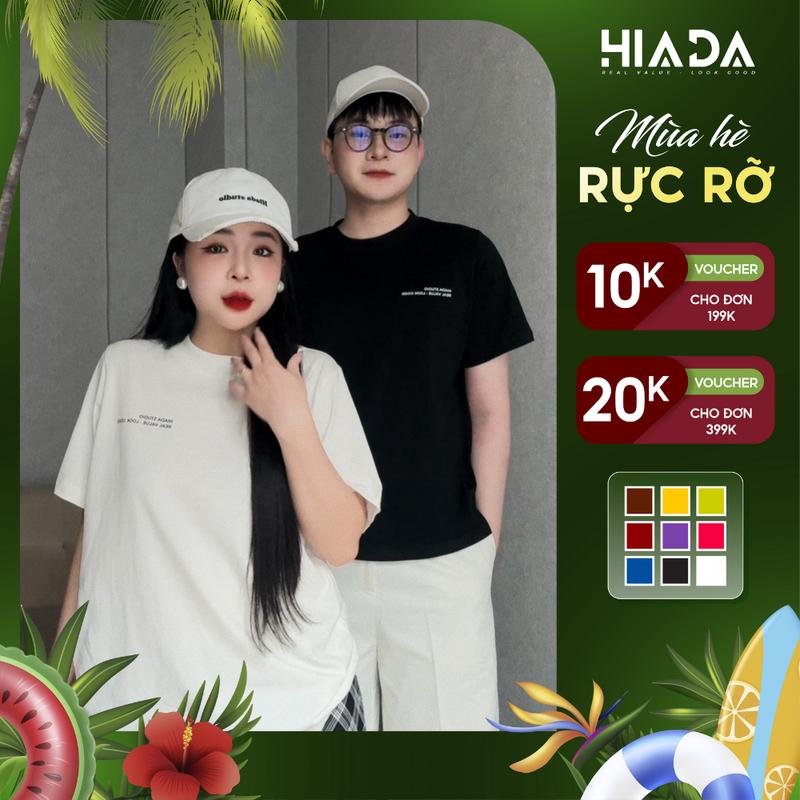  Áo Thun Boxy Nam Nữ Chất Cotton Quảng Châu   HIADA 11   