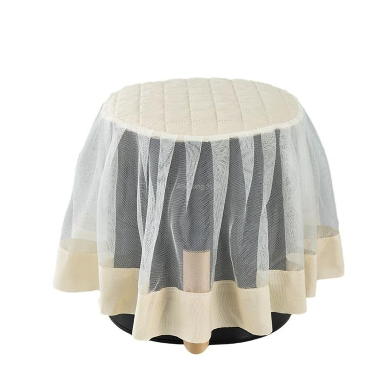 Product Introduction of Appliances Decor Universal Air Fryer Dust Cover Embroidered Flower Lace Fabric Appliance Dust Protection Cover Multifunctional Durable Electric Cooker Dustproof Cover Kitchen Appliance Dust Protection 15