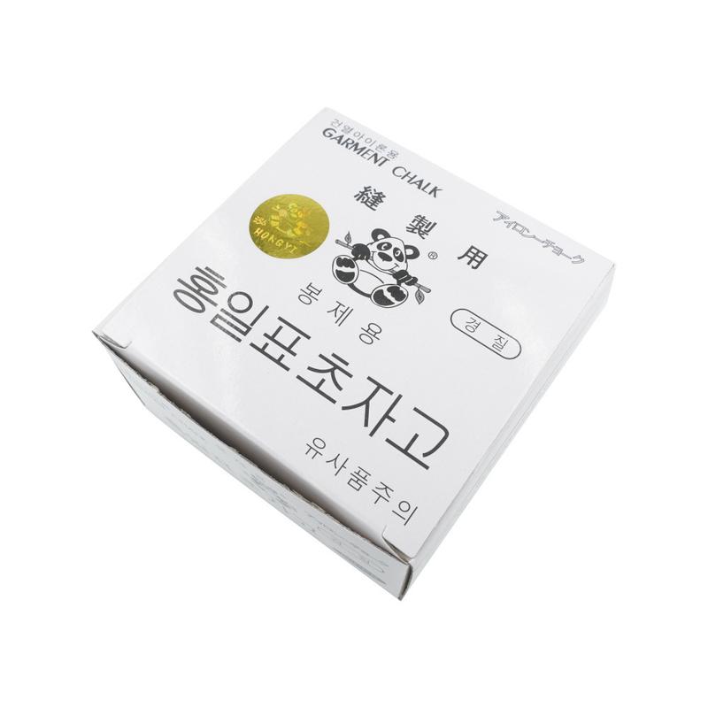Phấn gấu 1 tem vàng Ngậm Cành Trúc dùng trong ngành may mặc bay màu khi là ủi (1 hộp /50 viên) 0