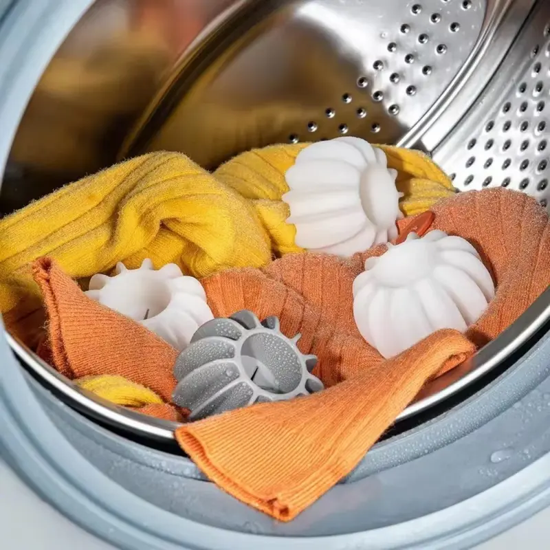 DAS Silicone Magic Laundry Ball / Reusable Alat Pembersih Bulu Pakaian 5