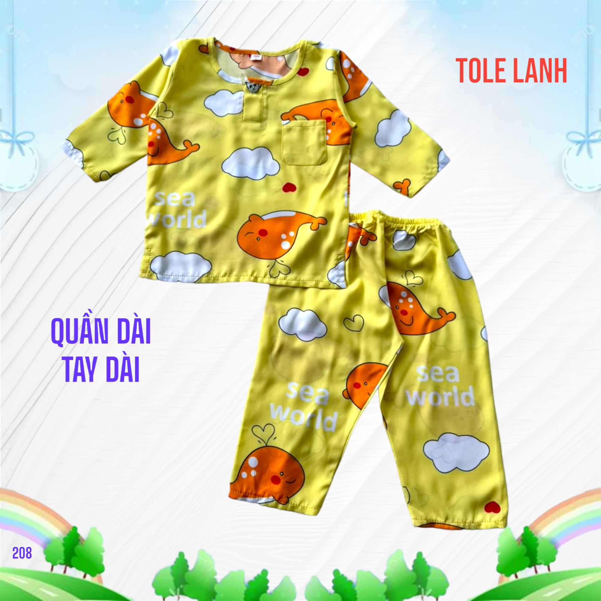 Bé trai QDTD cổ tròn lô 208 từ size 3-M