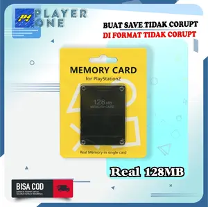 Memory Card PS2 32MB | 64MB | 128MB For Save Data