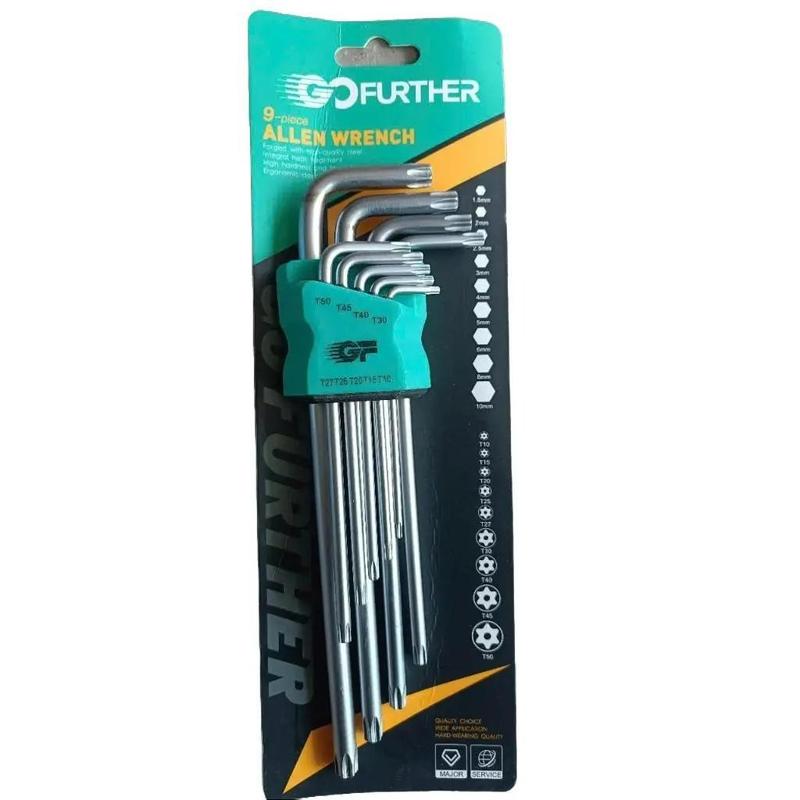 Bộ hoa thị 9 chi tiết - Bộ lục giác bông 9 cây