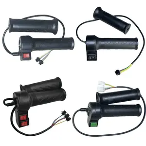 Ready Handle Gas / Speed Grip Sepeda Listrik Satu Set Kanan & Kiri