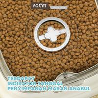 Gambar TP Focat Tempat Penyimpanan Makanan Kucing Anjing E09-E32 Pet Food Storage / Wadah Penyimpanan Makanan Hewan - Kecil dari Focat Indonesia Kab. Tangerang 5 Tokopedia
