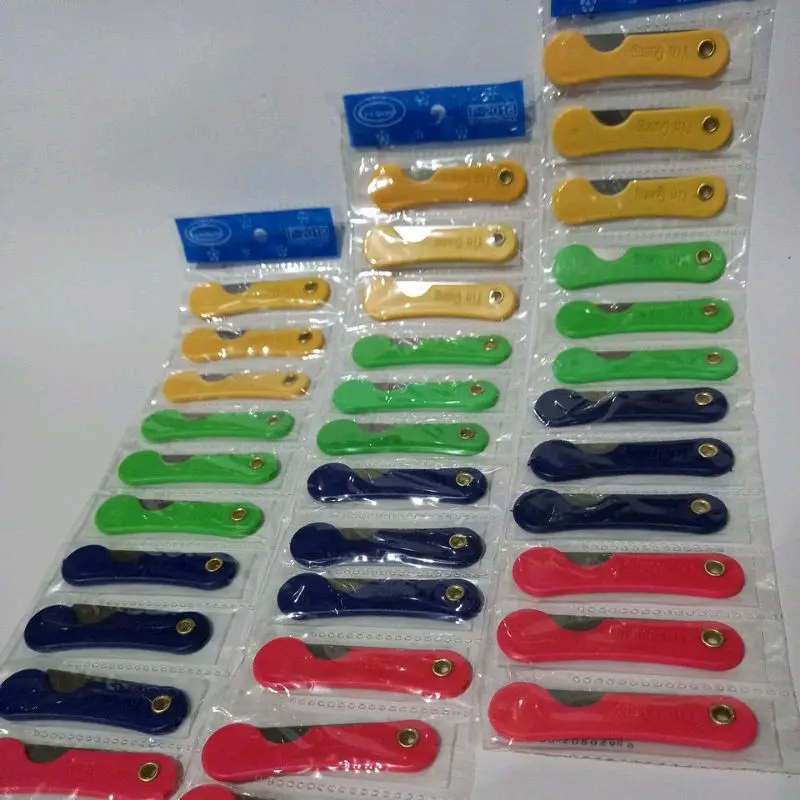 Pemes renteng 12pcs/pisau lipat/silet/alat potong/kerajinan Stainless Alat 0