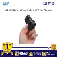 Gambar KiiP C24T International Travel Adapter Dual Port USB A USB C PD 20W Fast Charging dari Sentra Digital Kota Surabaya 3 Tokopedia