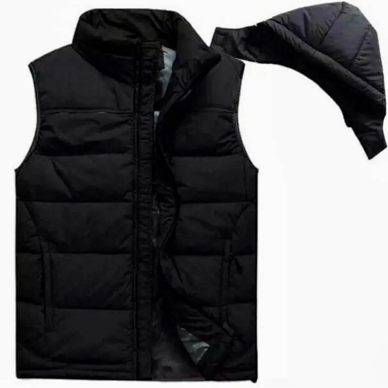 Rompi Pria Wanita Dewasa Polos 1 Warna Garis Hitam Navy Ukuran Size L XL Jaket Jacket Rompi Vest Bodyvest Mantel Motor Biker Bikers Bahan Soft Parasut Despo Dacron Tebal Lembut Pelindung Dada Anti Angin Furing Korea Polos Hitam Keren cuci kering size m bi 5