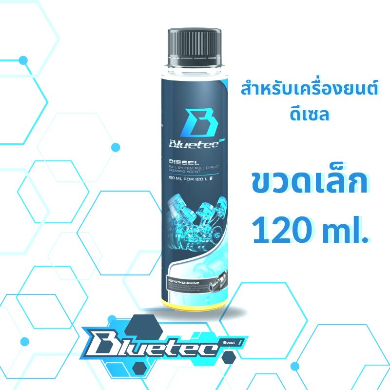 Product Introduction of Bluetecboost น้ำยาล้างหัวฉีด ล้างแคต เคลือบเพิ่มประสิทธิภาพ1ขวด สำหรับน้ำมันเชื้อเพลิง 120L (1ml:1L) ถัง-ท่อ 5