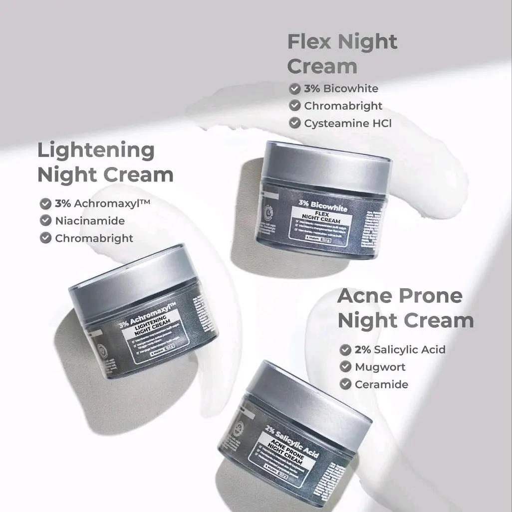 BENING'S SKINCARE NIGHT CREAM MALAM | ACNE | BRIGHTENING | EXCLUSIVE | SERIES | BENINGS SKINCARE | LA | LABEL | BENINGS OFFICIAL | ORIGINAL | BEST SELLER | TERLARIS | PUSAT JAWA | BENING | OKY PRATAMA | BENING S SKINCARE