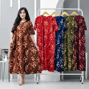 Daster Rayon Premium Kekinian Homedress Wanita Model Syahnas