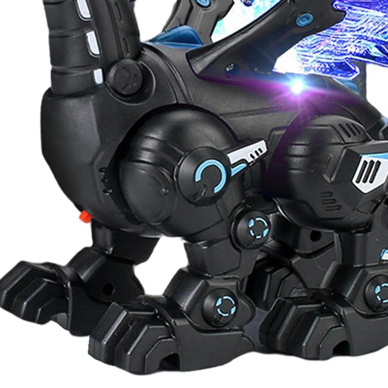 Electric Dragon Toy, Mechanical Dragon Simulation Model, Creative Birthday and Holiday Gift Options, No Battery Included, You Need To Bring Three AA Batteries 4