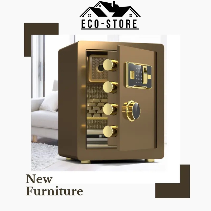 Két Sắt ECO_STORE Két Sắt Thông Minh Khóa Số Điện Tử Có Chuông Cảnh Báo Chống Chộm Sơn Tĩnh Điện 2