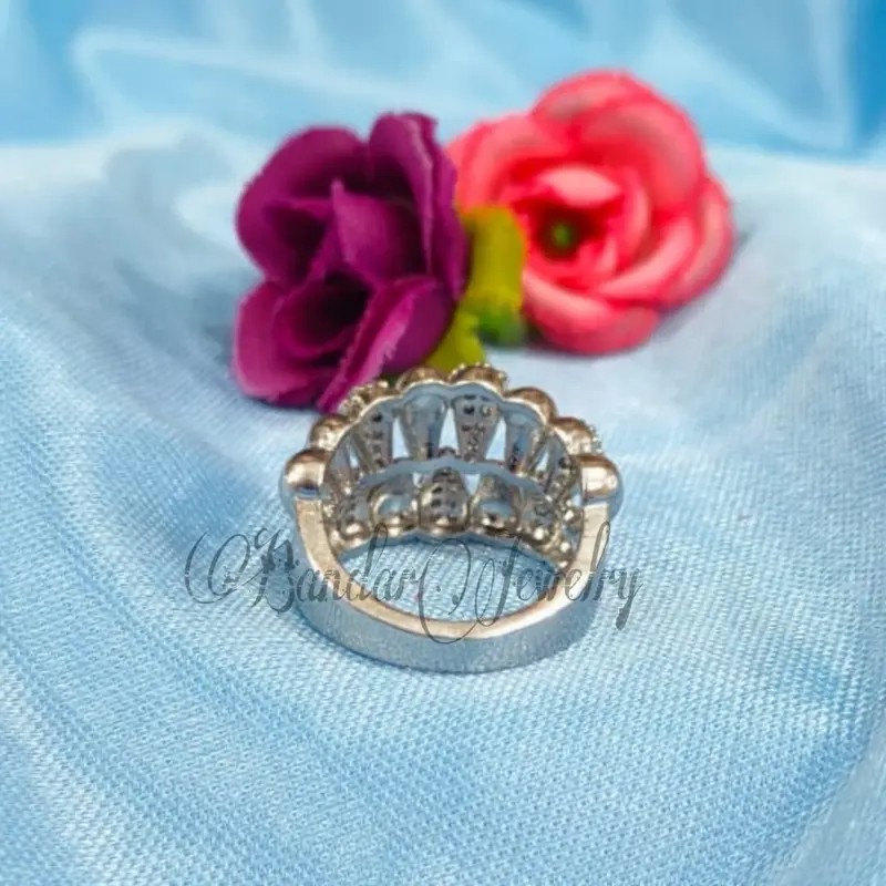 CINCIN PAGAR TETES PERMATA ZIRCON  ELEGAN SUPER MEWAH 1
