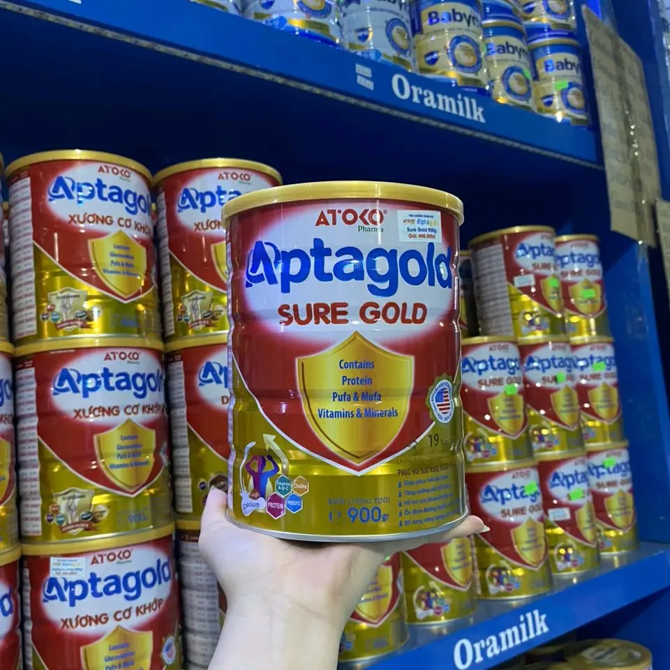 Sữa Aptagold SURE GOLD lon (900g)
