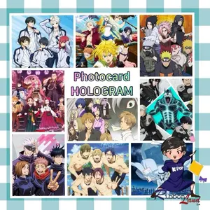 (50 Lembar) Photocard Hologram Anime Jepang Seru Rainbow HD - Foto Kartu (50 Lembar) Photocard Hologram Anime Jepang Seru Rainbow HD - Foto Kartu